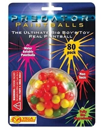 Proiettili Paintballs 80 Pezzi