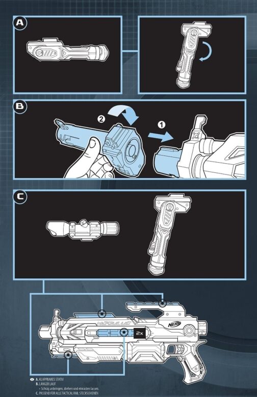 Nerf - Long Range Upgrade Kit