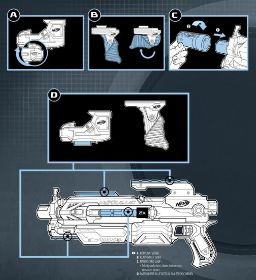 Nerf - Stealth Ops Kit di Potenziamento