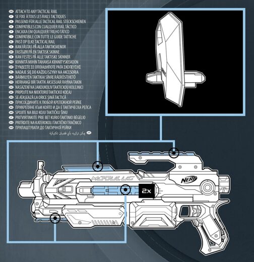 Nerf - Strike & Defend Kit