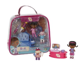 Dottoressa Peluche Borsa Con Minidoll E Accessori