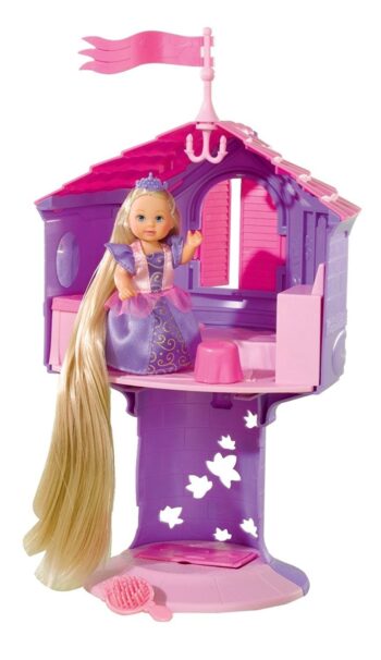 Evi Love Principessa Rapunzel con Torre