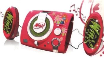 Winx Cd Radio Player Portatile Boombox