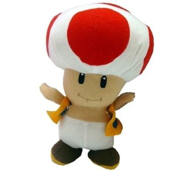 Peluche Super Mario Toad 16cm