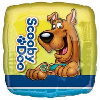 Palloncino quadrato ad elio Scooby Doo