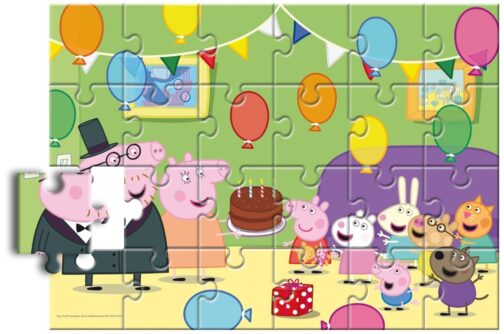 Puzzle da Pavimento Peppa Pig