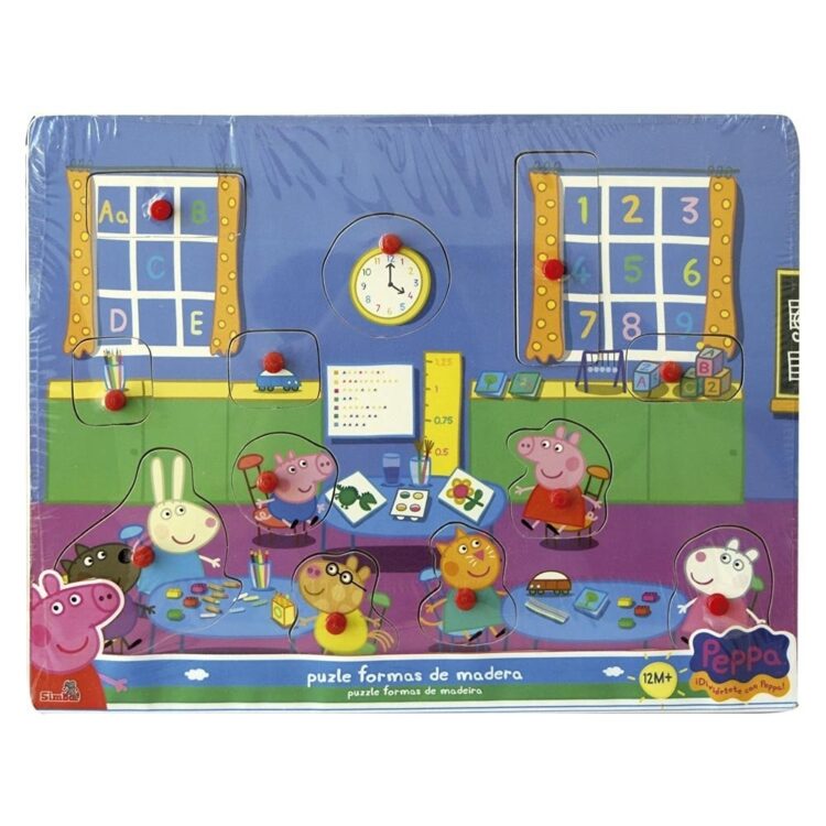 Peppa Pig Puzzle Numeri E VocaliPuzzle