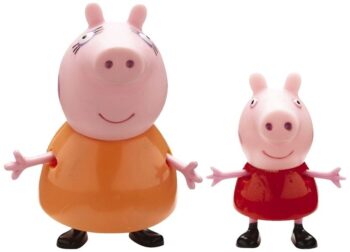 Peppa Pig, Coppia Personaggi con Mamma