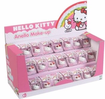 Set 24 Anelli con Lip Gloss di Hello Kitty