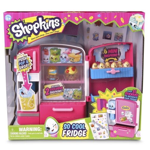 Shopkins Frigo con 2 mini Personaggi