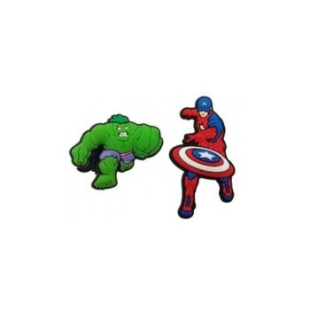 Set 2 Jibbitz per Crocs Avengers