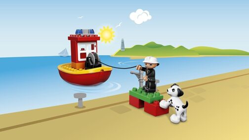 LEGO Duplo - Barca Dei Pompieri