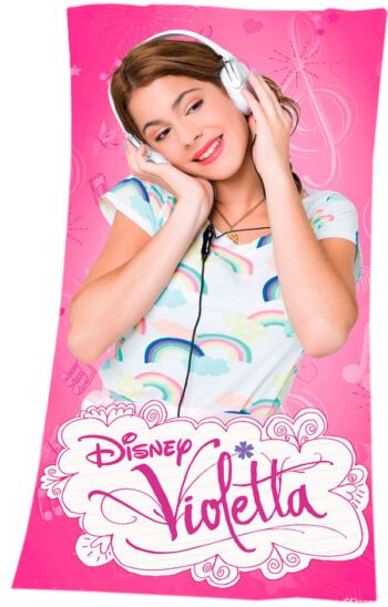 Asciugamano Telo Mare Violetta Disney