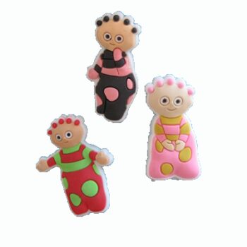 Set 3 Pins per crocs o braccialetti Tombliboo