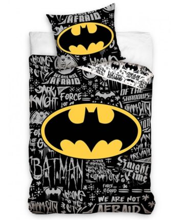 Parure copripiumino letto singolo Batman Urban