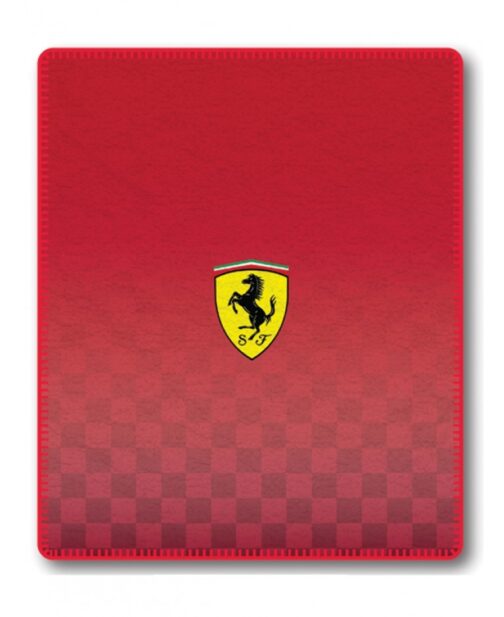 Plaid pile Ferrari