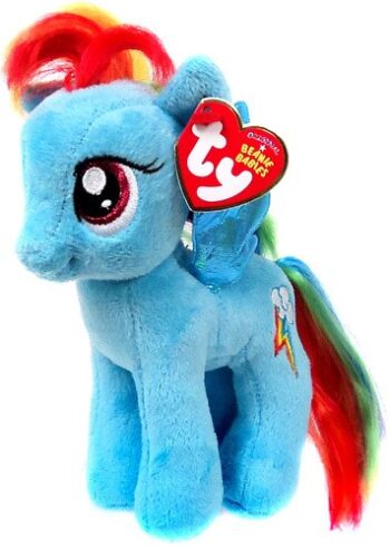 Peluche Rainbow Dash Ty 18 cm