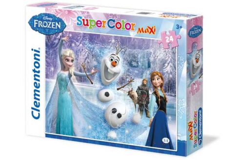 Clementoni - Disney Frozen - Maxi puzzle 24 pezzi