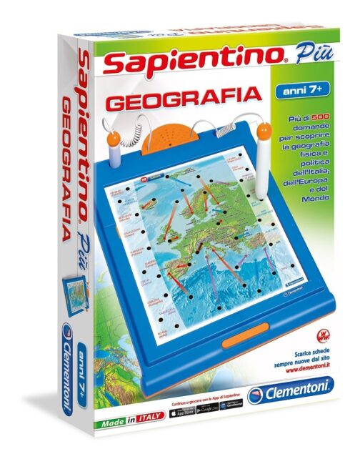 Clementoni - 13529 - Sapientino Più Geografia