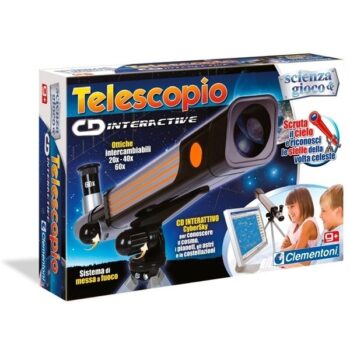 Telescopio con CD interattivo