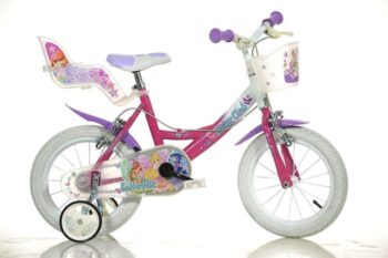 Bicicletta con rotelle Winx 16 pollici 6-9 anni