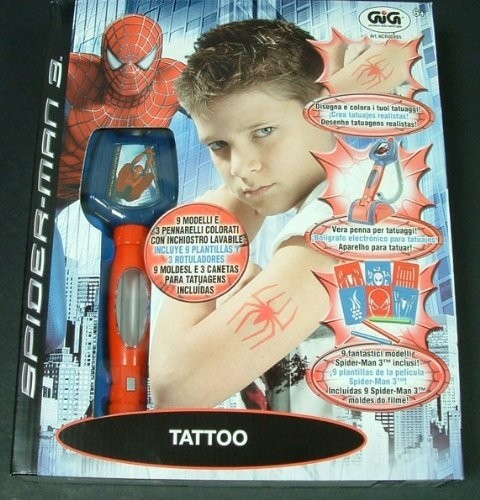 Set Per Tatuaggi Spiderman-Giocattoli Vari