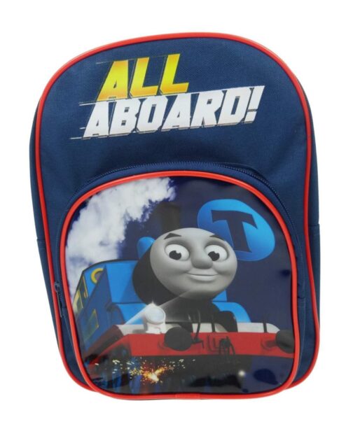 Zaino asilo con tasca Trenino Thomas All Aboard