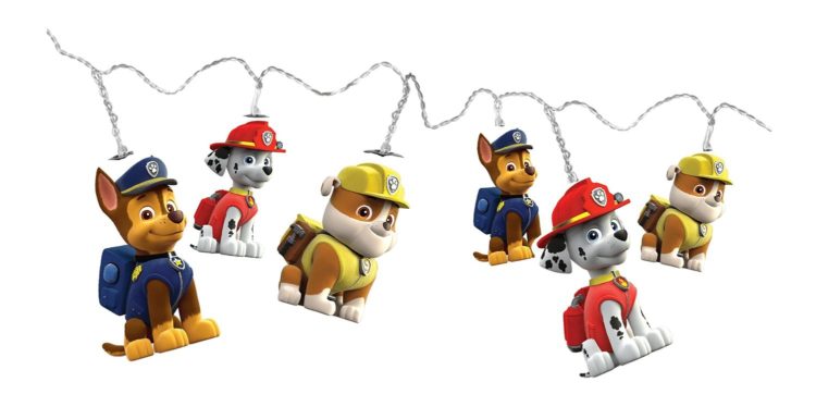 Luci a led pendenti Paw Patrol