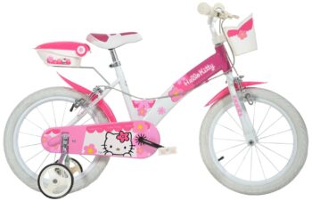 Bicicletta con rotelle Hello Kitty 16 polici 6-9 anni