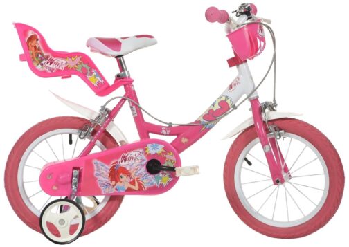 Bicicletta con rotelle Winx 14 pollici