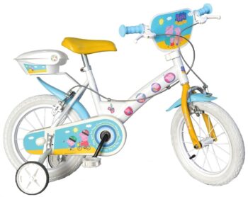 Bicicletta con rotelle Peppa Pig 12 pollici