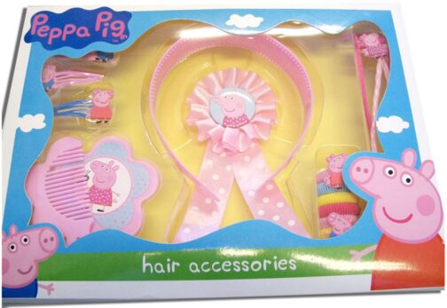 Set regalo accessori per capelli Peppa Pig