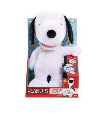 Peanuts Snoopy peluche happy sounds