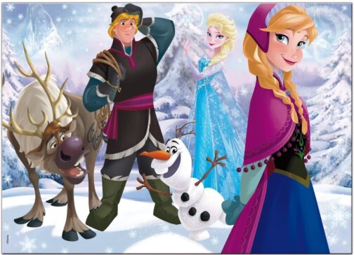 Puzzle Disney Frozen Anna, Elsa Kristoff 35pz