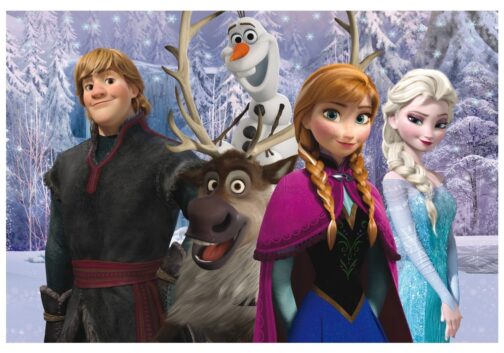 Lisciani - Puzzle Color Plus Super Disney Frozen