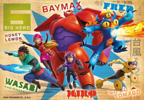 Big Hero 6 Puzzle 250 Pezzi