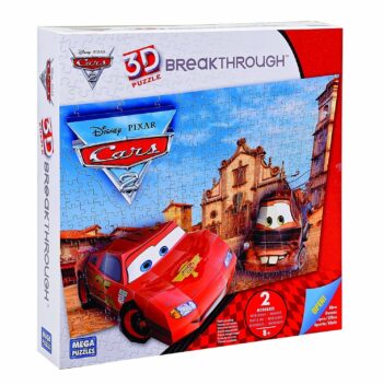 Puzzle 3D Disney Cars 200 pezzi livello 2