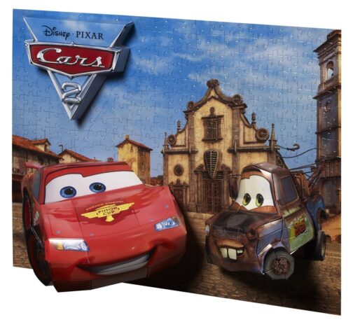 Puzzle 3D Disney Cars 200 pezzi livello 2