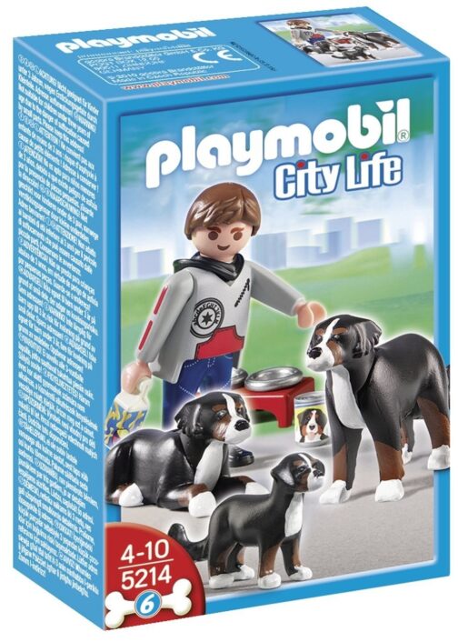 Famiglia di Bovaro del Bernese Playmobil