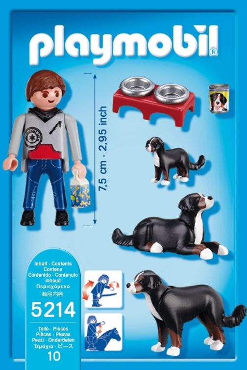 Famiglia di Bovaro del Bernese Playmobil