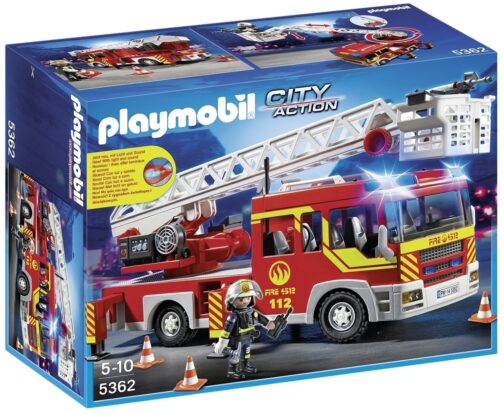 Playmobil - Autoscala Dei Vigili Del Fuoco