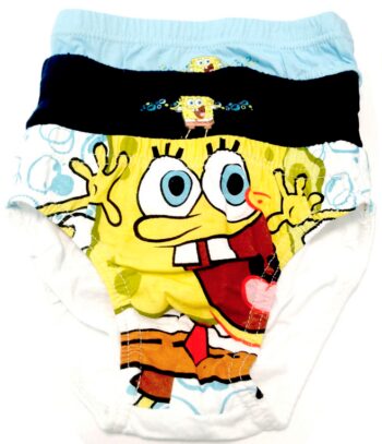 Set 3 slip bimbo Spongebob