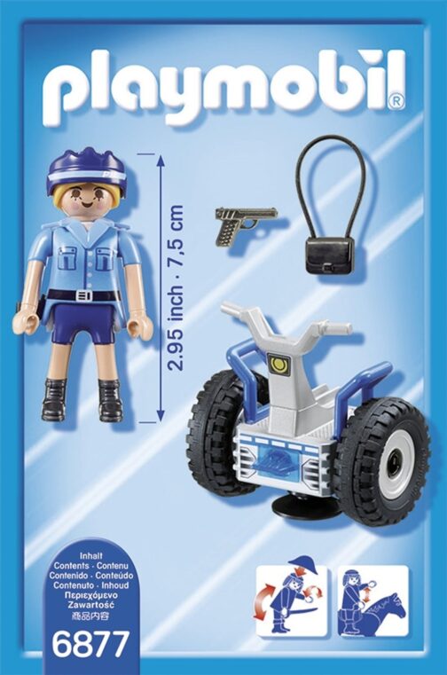 Poliziotta con Segway Playmobil