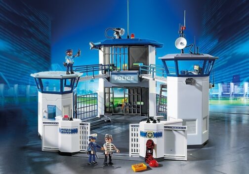 Stazione della Polizia con Prigione Playmobil