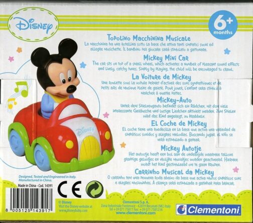 Topolino Macchinina Musicale