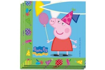 Tovaglioli per festa Peppa Pig