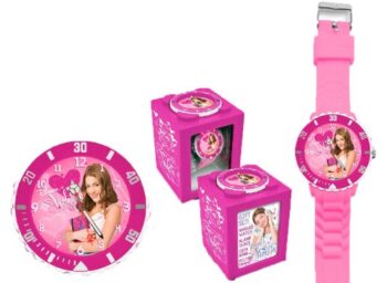 Set regalo orologio e sveglia Violetta Disney