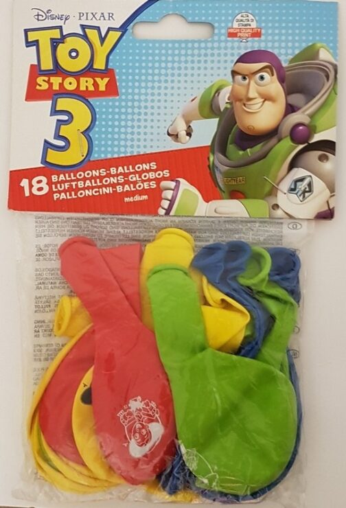 Confezione 18 palloncini in lattice Toy Story