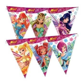 Festone bandierine Winx