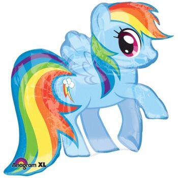 Palloncino sagomato Super Shape My Little Pony Rainbow Dash